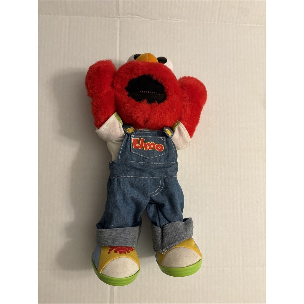 Fisher-Price Sesame Street Lets Pretend Elmo Plush Talking Toy Doll 93212 Red